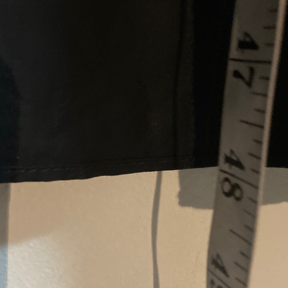 Zara women’s Elegant poplin tiered midi Black Puff Sleeve Dress small - Picture 4 of 8